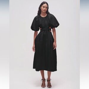 Aje Mimosa Cut Out Midi Dress